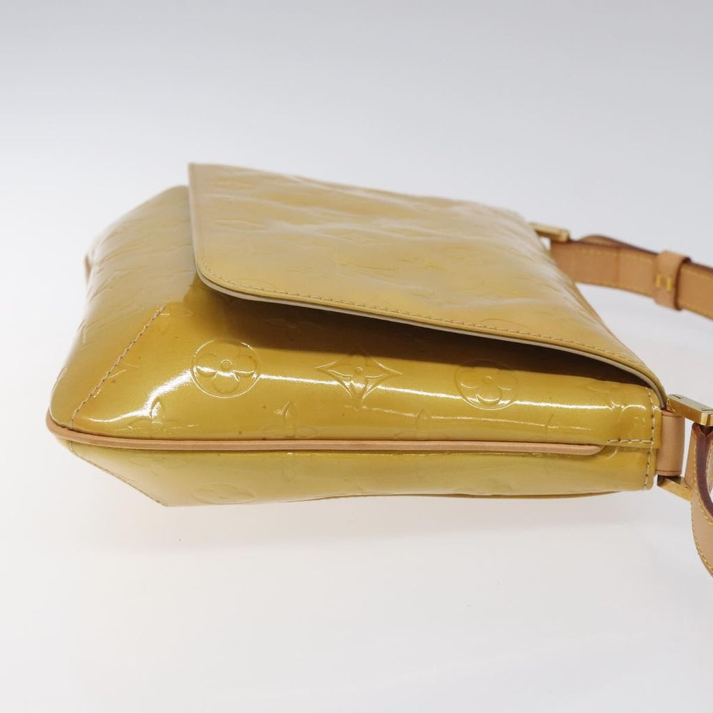 Louis Vuitton Thompson Street Handbag Monogram Vernis Beige Patent_Leather Bag (Pre-Owned)