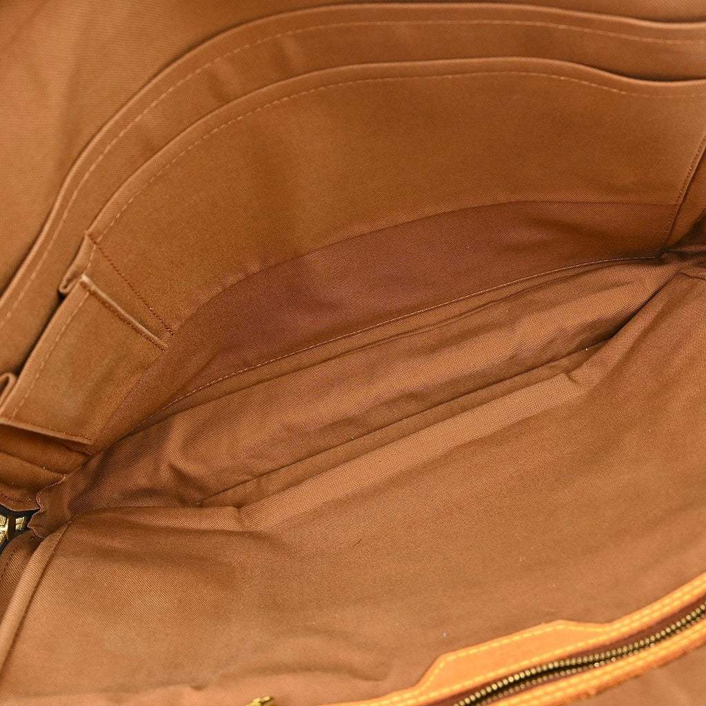 Louis Vuitton Porte-Documents Pegase Bag Monogram Canvas Brown Canvas Briefcase Bag (Pre-Owned)