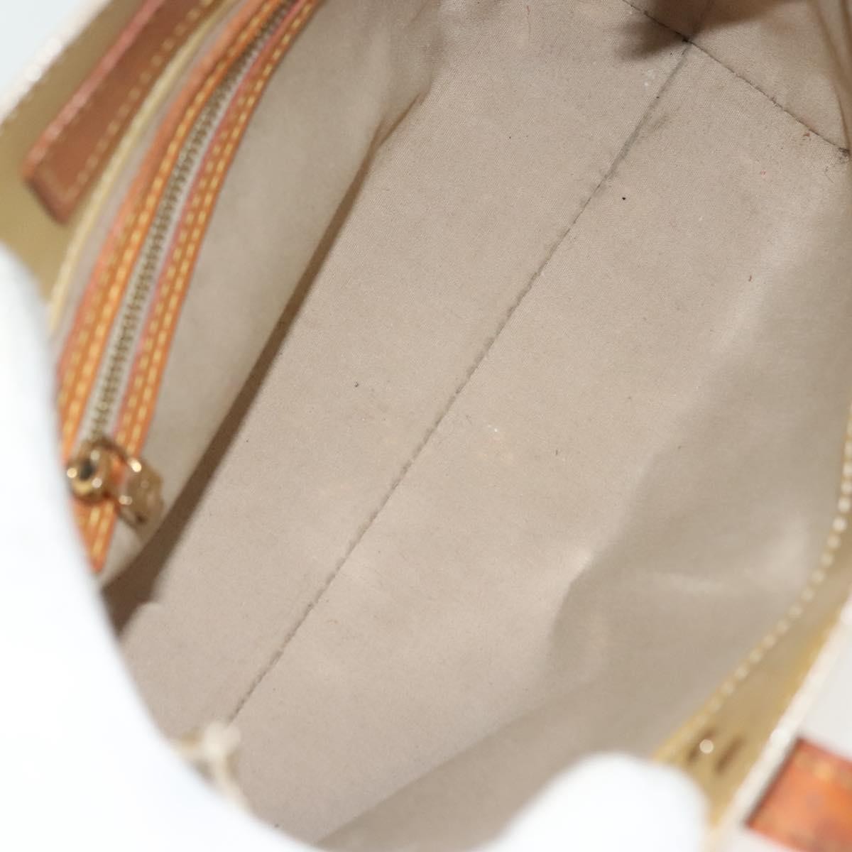 Louis Vuitton Reade Handbag Monogram Vernis Beige Patent_Leather Handbag (Pre-Owned)
