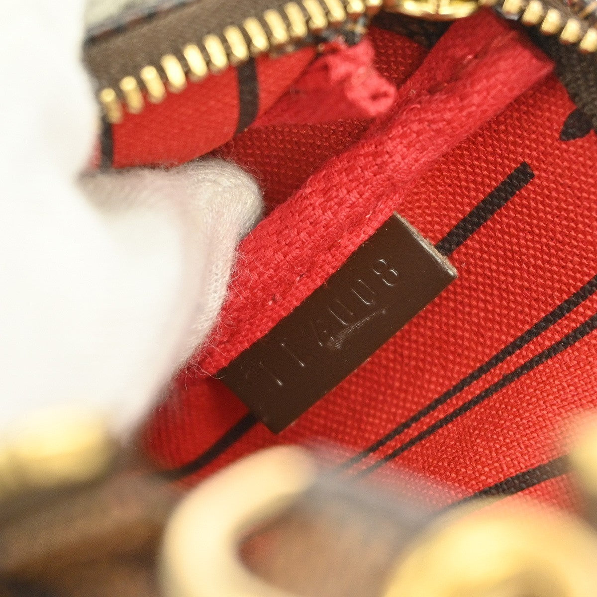 Louis Vuitton Pochette Accessoires Limited Edition Monogram Trunk Brown Canvas Clutche & Pouche Bag (Pre-Owned)