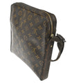 Louis Vuitton Trotteur Beaubourg Handbag Monogram Canvas Brown Canvas Shoulder Bag Bag (Pre-Owned)