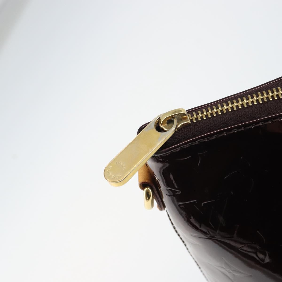 Louis Vuitton Bellevue Handbag Monogram Vernis Brown Patent_Leather Tote Bag Bag (Pre-Owned)