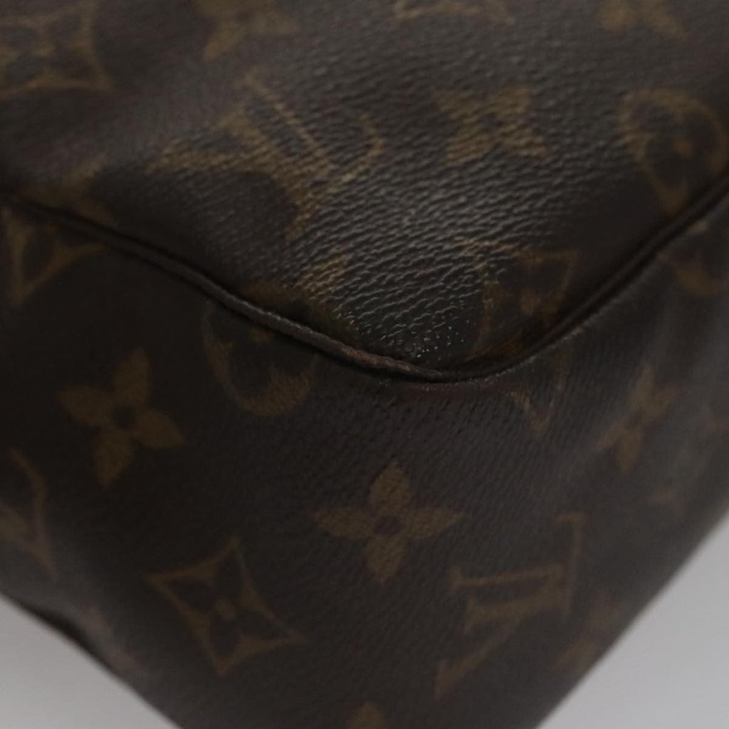Louis Vuitton Trousse Toiletry Pouch Monogram Canvas Brown Canvas Toiletry Case Accessory (Pre-Owned)