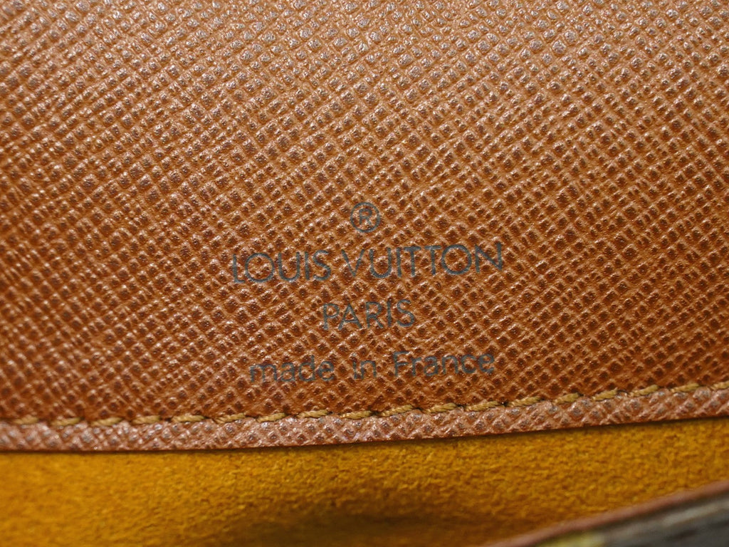Louis Vuitton Musette Tango Handbag Monogram Canvas Brown Canvas Shoulder Bag Bag (Pre-Owned)