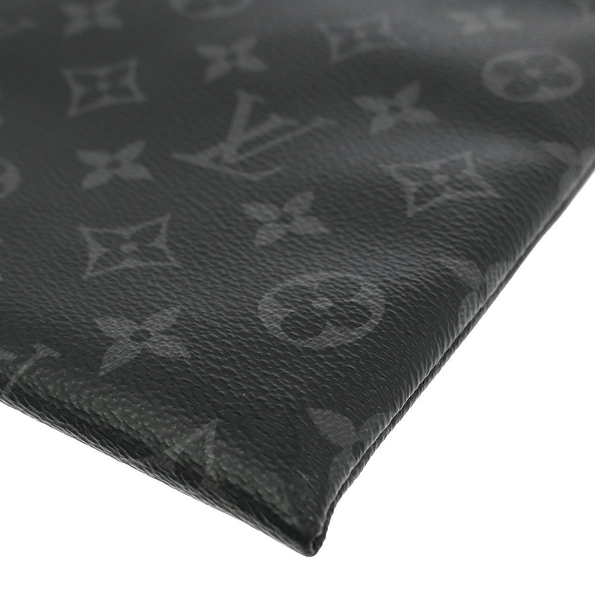 Louis Vuitton Discovery Pochette Monogram Eclipse Canvas Black Canvas Clutche & Pouche Bag (Pre-Owned)