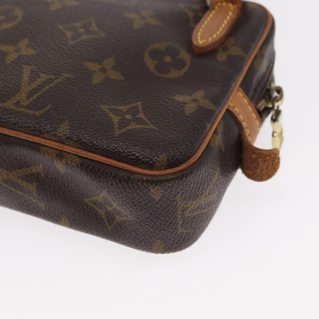 Louis Vuitton Pochette Marly Bandouliere Bag Monogram Canvas Brown Canvas Shoulder Bag Bag (Pre-Owned)