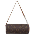 Louis Vuitton Papillon Pochette Monogram Canvas Brown Canvas Clutche & Pouche Bag (Pre-Owned)