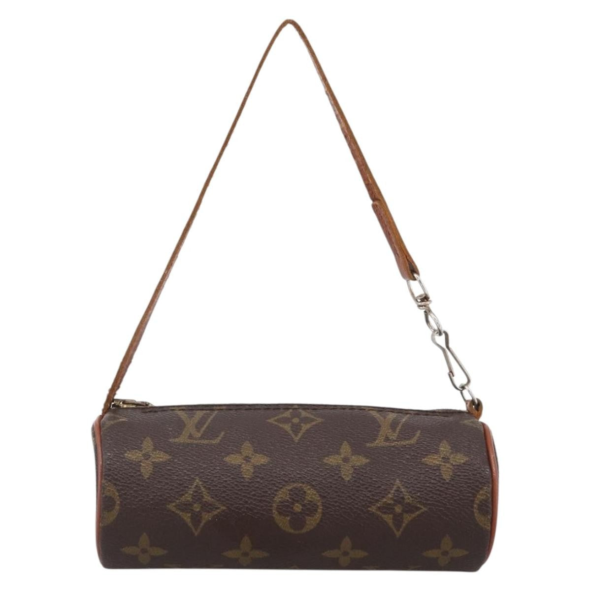 Louis Vuitton Papillon Pochette Monogram Canvas Brown Canvas Clutche & Pouche Bag (Pre-Owned)