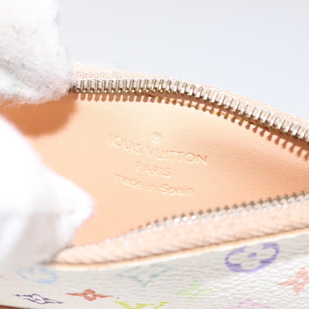 Louis Vuitton Pochette Clés Monogram Canvas Multicolour Canvas Wallets Accessory (Pre-Owned)