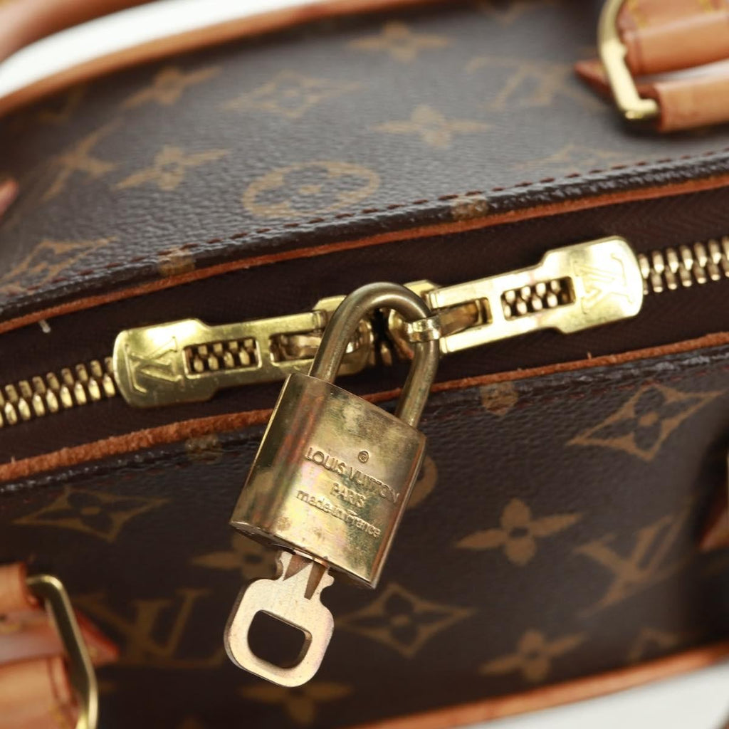 Louis Vuitton Ellipse Bag Monogram Canvas Brown Canvas Handbag (Pre-Owned)