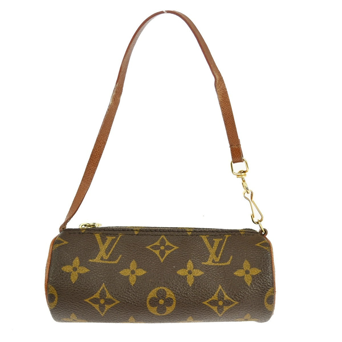 Louis Vuitton Papillon Pochette Monogram Canvas Brown Canvas Clutche & Pouche Bag (Pre-Owned)