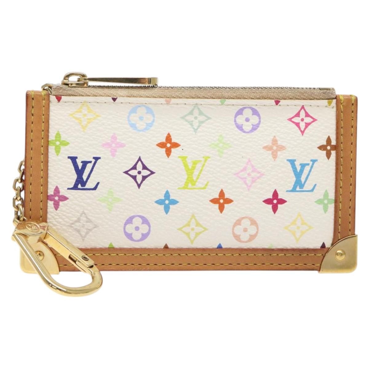 Louis Vuitton Pochette Clés Monogram Canvas Multicolour Canvas Wallets Accessory (Pre-Owned)
