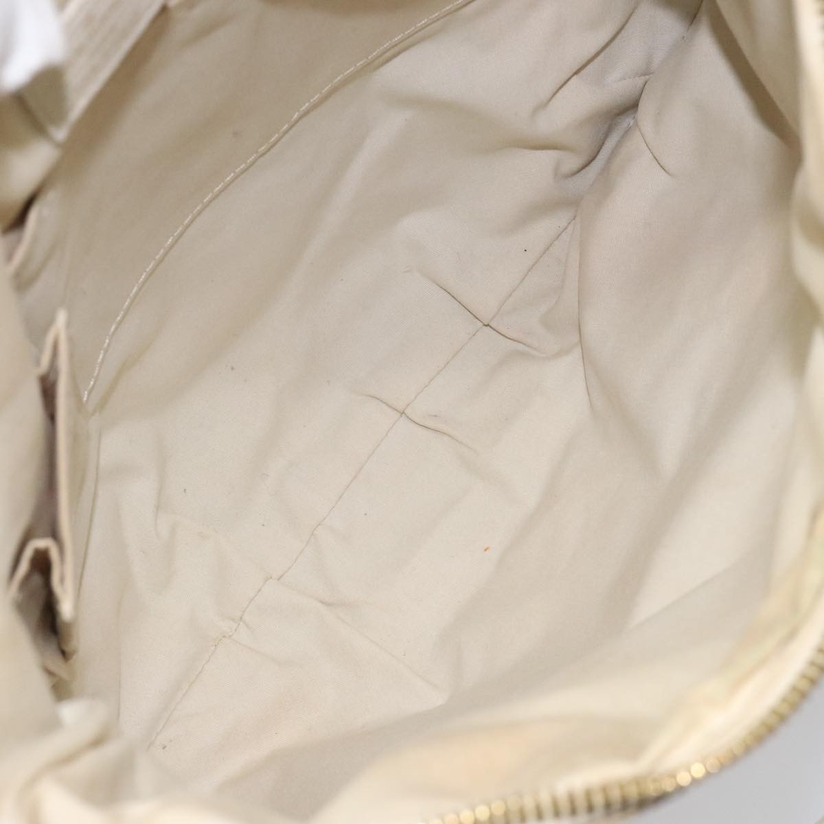 Louis Vuitton Marina Handbag Mini Lin Croisette Beige Canvas Bag (Pre-Owned)