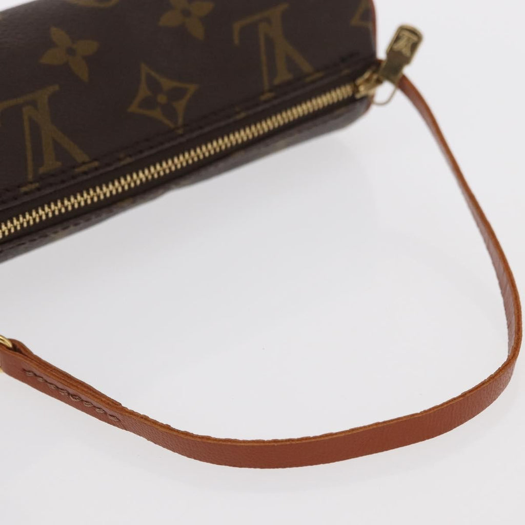 Louis Vuitton Papillon Pochette Monogram Canvas Brown Canvas Clutche & Pouche Bag (Pre-Owned)