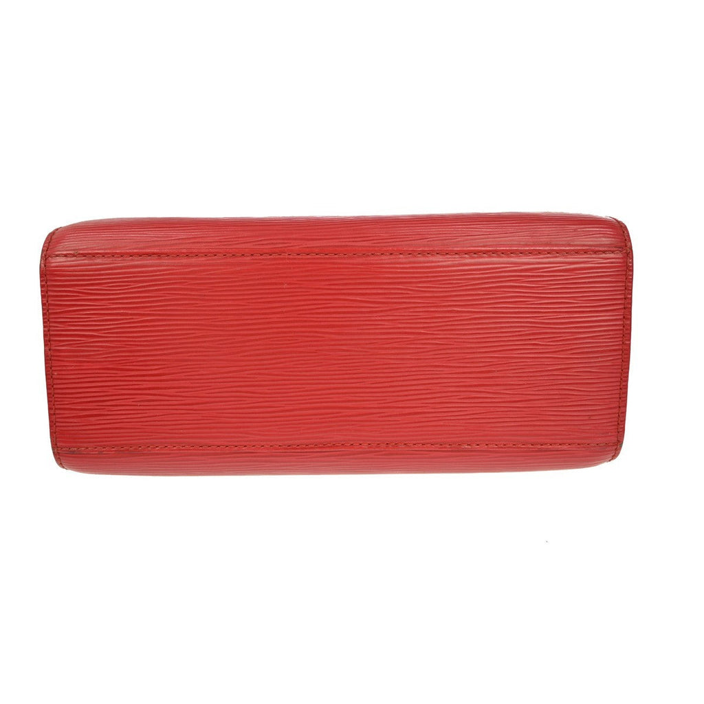 Louis Vuitton Pont Neuf Handbag Epi Leather Red Leather Handbag (Pre-Owned)