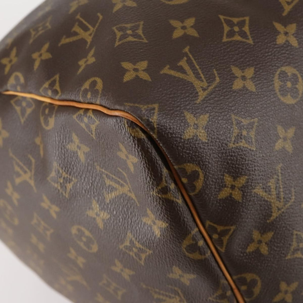 Louis Vuitton Keepall Bandouliere Bag Monogram Canvas Brown Canvas Bag (Pre-Owned)