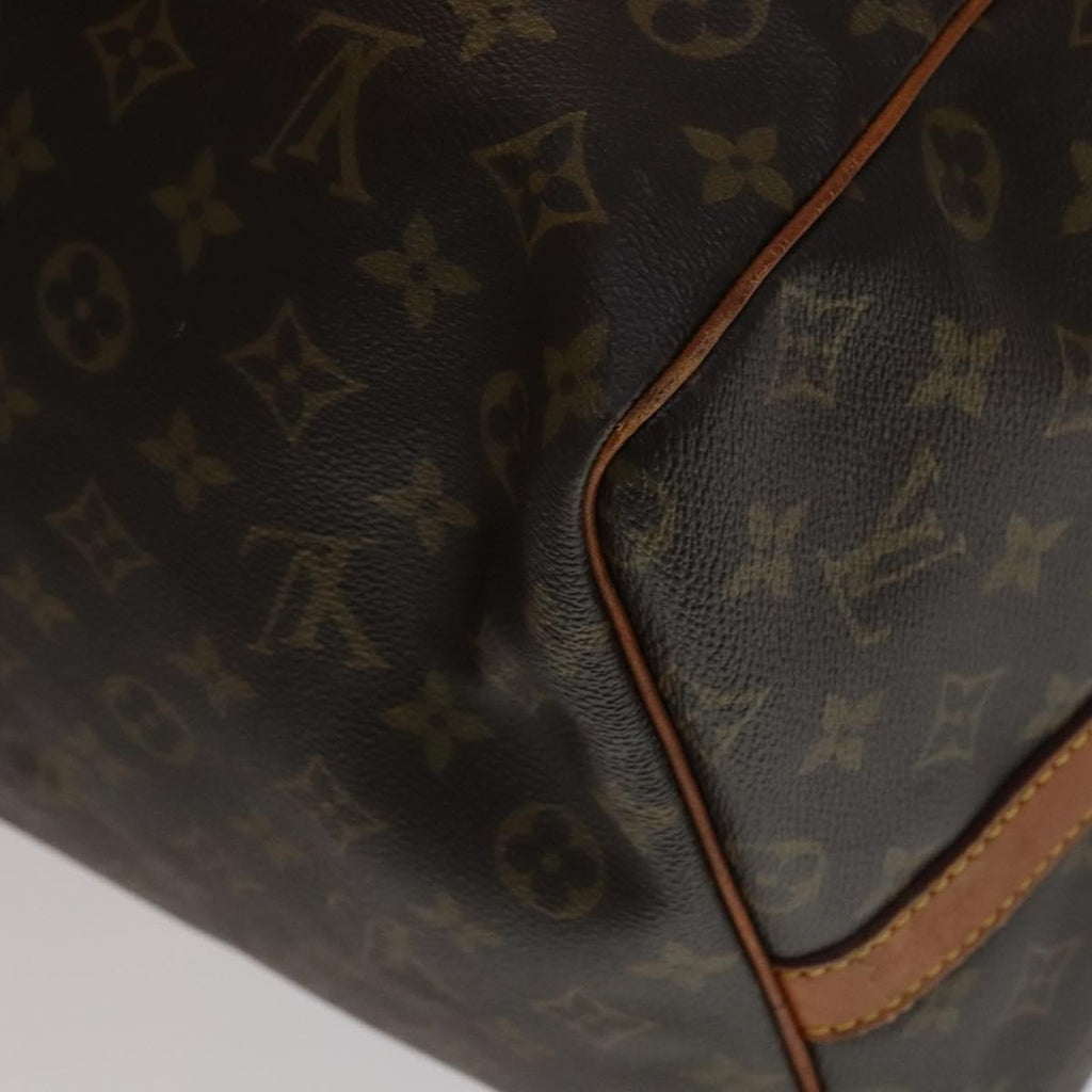 Louis Vuitton Keepall Bandouliere Bag Monogram Canvas Brown Canvas Bag (Pre-Owned)