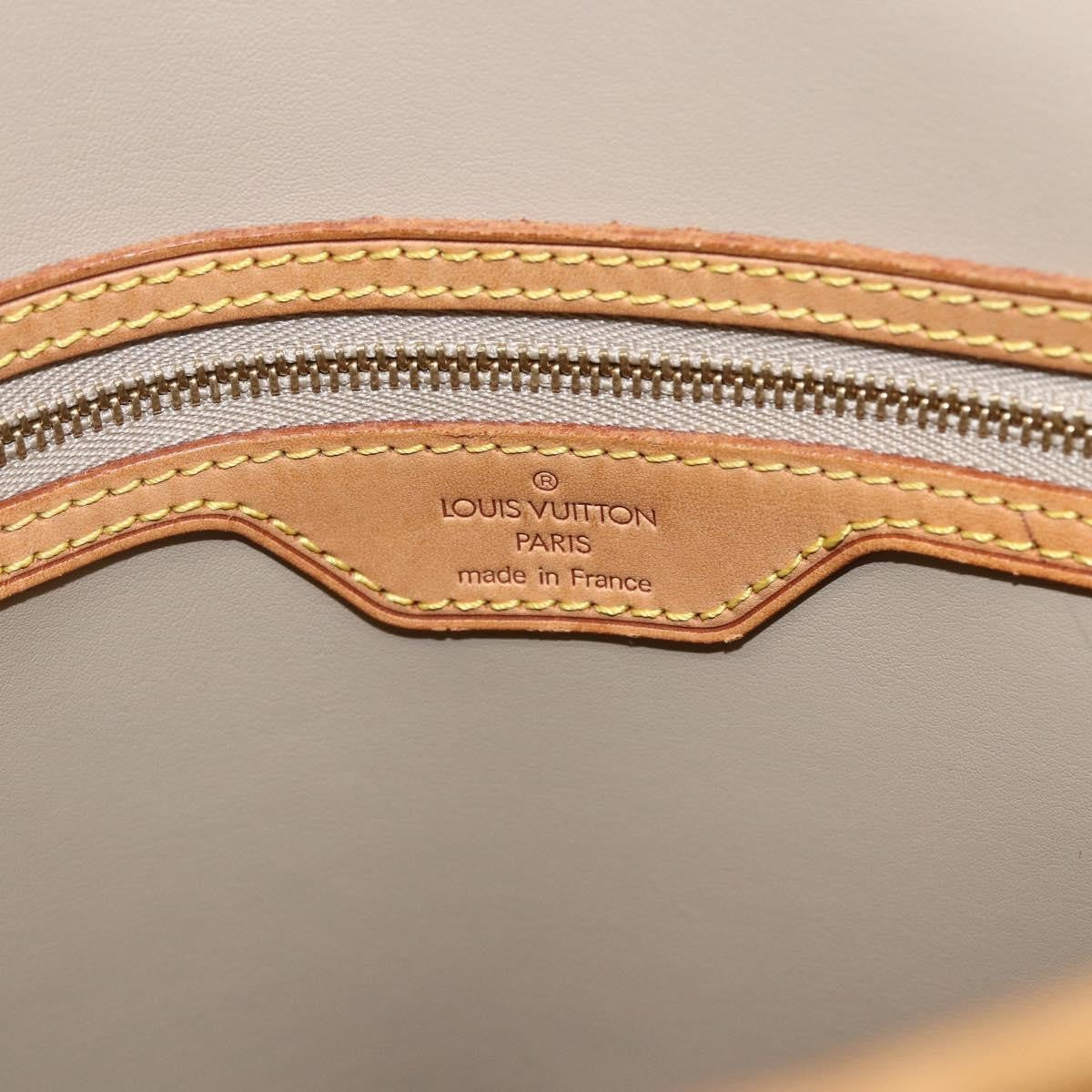 Louis Vuitton Bucket Bag Monogram Vernis Beige Patent_Leather Shoulder Bag Bag (Pre-Owned)