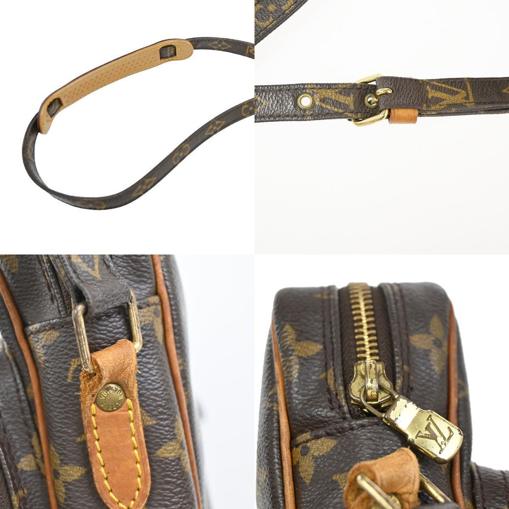 Louis Vuitton Amazone Bag Monogram Canvas Brown Canvas Shoulder Bag Bag (Pre-Owned)