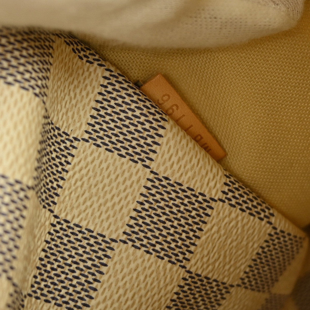 Louis Vuitton Totally Handbag Damier White Canvas Tote Bag Bag (Pre-Owned)