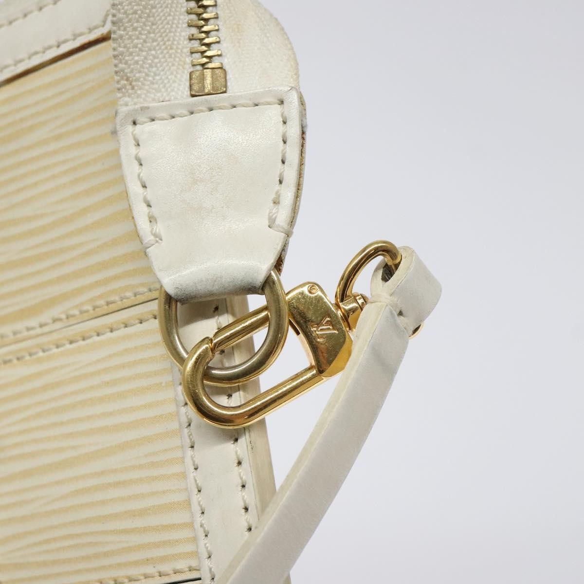 Louis Vuitton Delmonico Pochette Stretch Epi Leather Ecru Leather Clutche & Pouche Bag (Pre-Owned)
