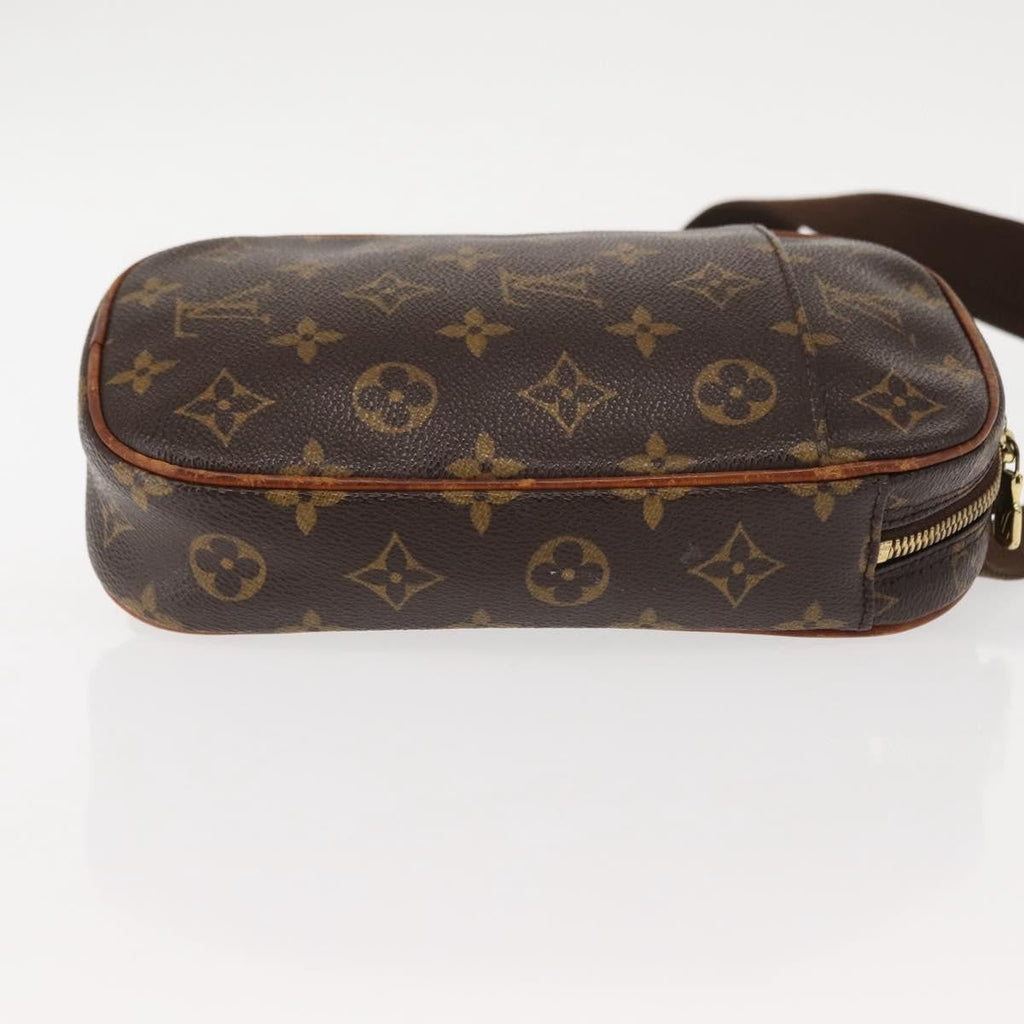 Louis Vuitton Pochette Gange Monogram Canvas Brown Canvas Clutche & Pouche Bag (Pre-Owned)
