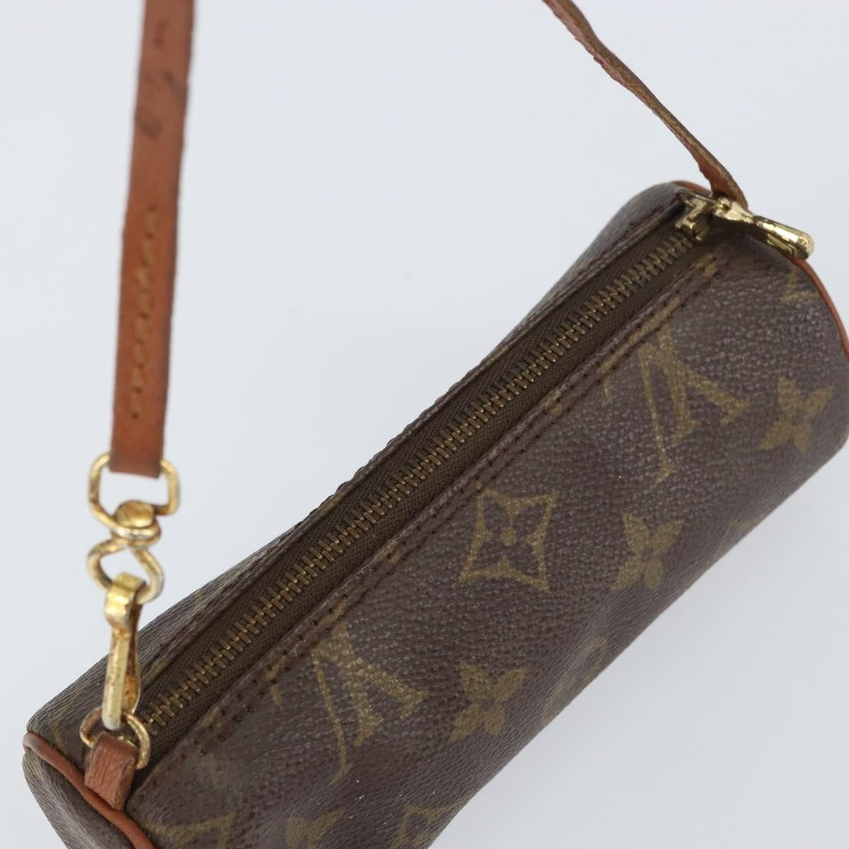 Louis Vuitton Papillon Pochette Monogram Canvas Brown Canvas Clutche & Pouche Bag (Pre-Owned)