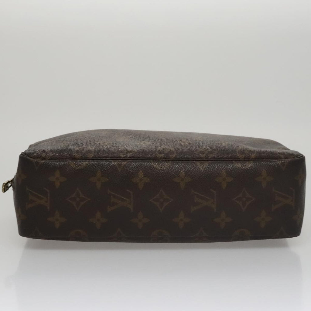 Louis Vuitton Trousse Toiletry Pouch Monogram Canvas Brown Canvas Toiletry Case Accessory (Pre-Owned)