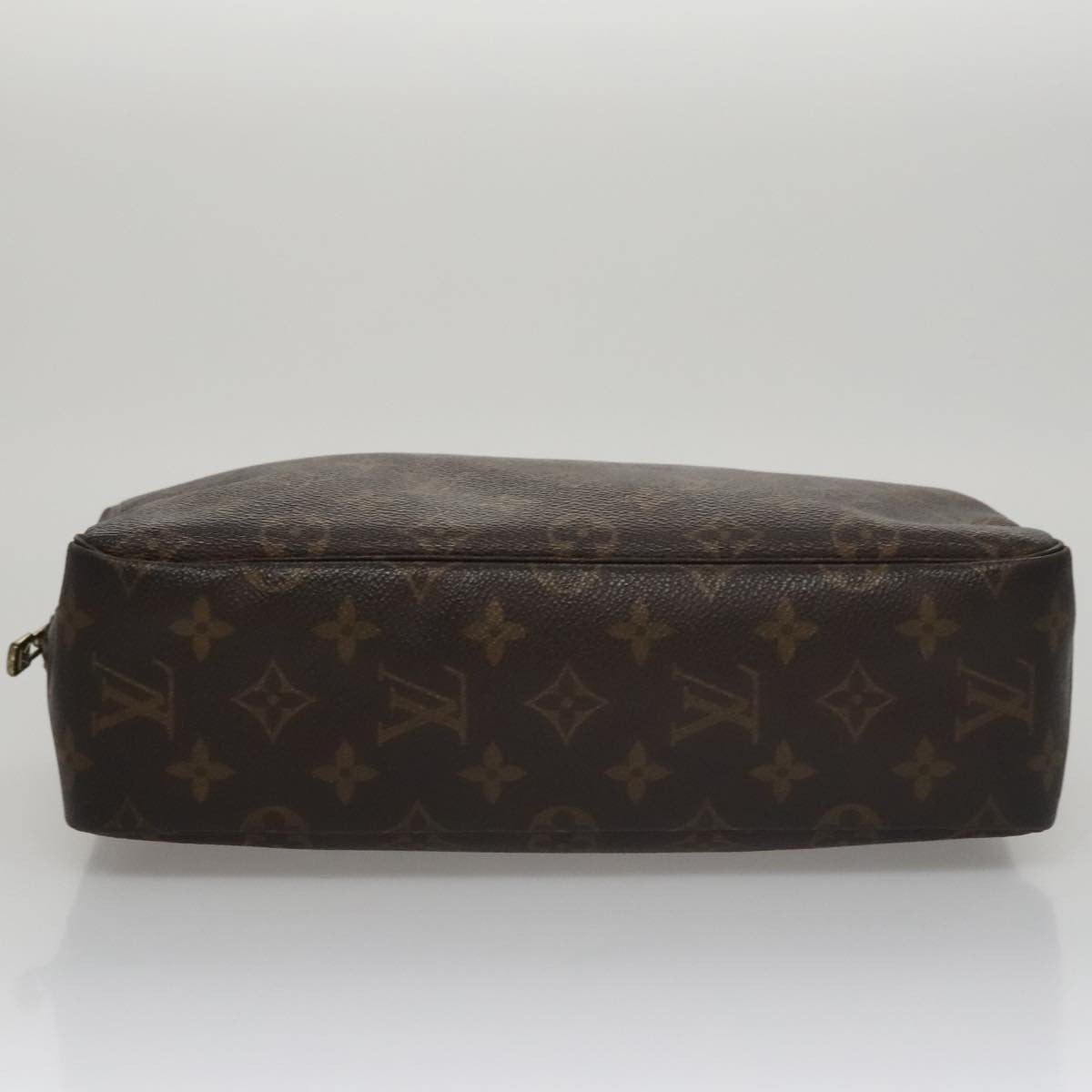 Louis Vuitton Trousse Toiletry Pouch Monogram Canvas Brown Canvas Toiletry Case Accessory (Pre-Owned)