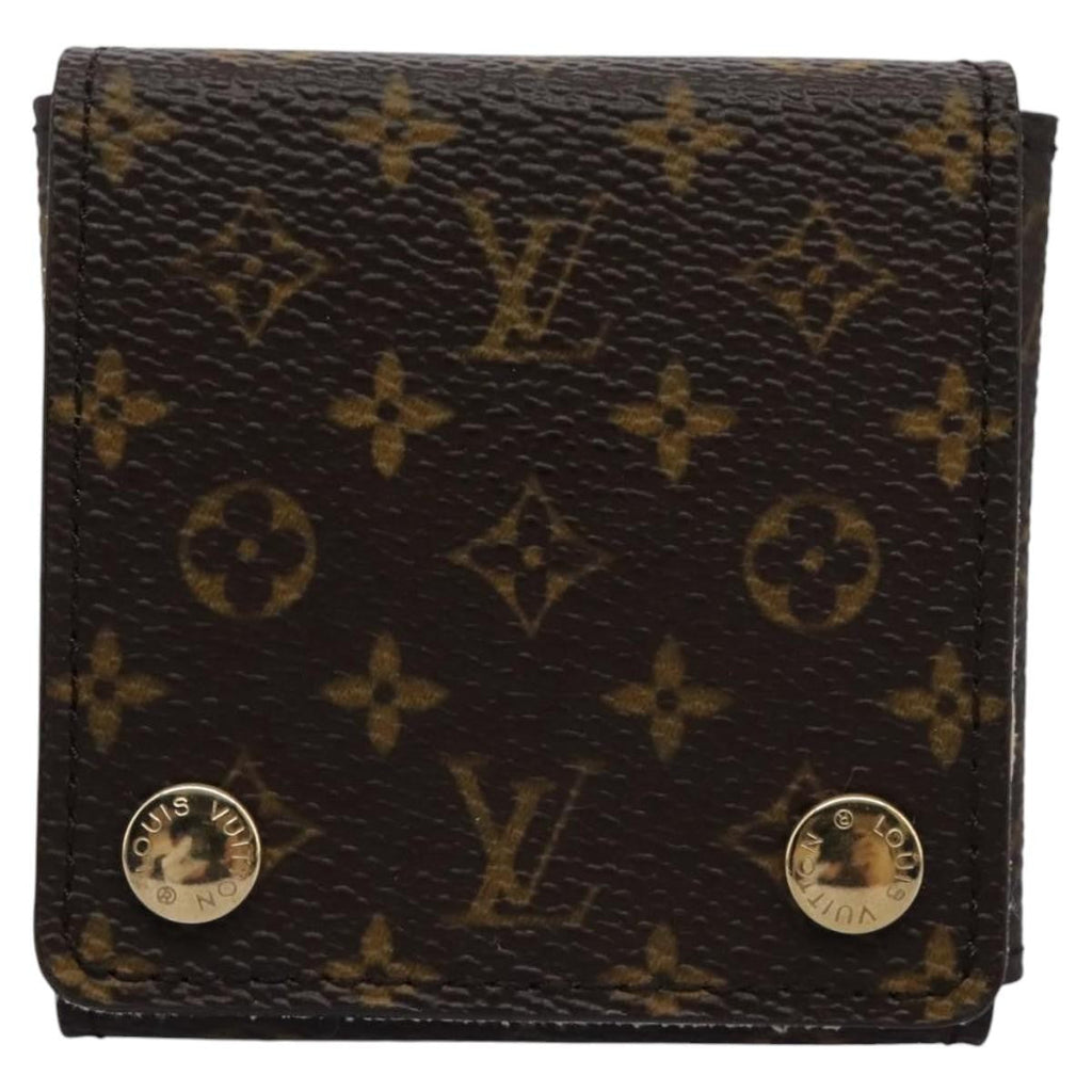 Louis Vuitton Case Jewelry Box Canvas Multicolour Canvas Wallets Accessory (Pre-Owned)