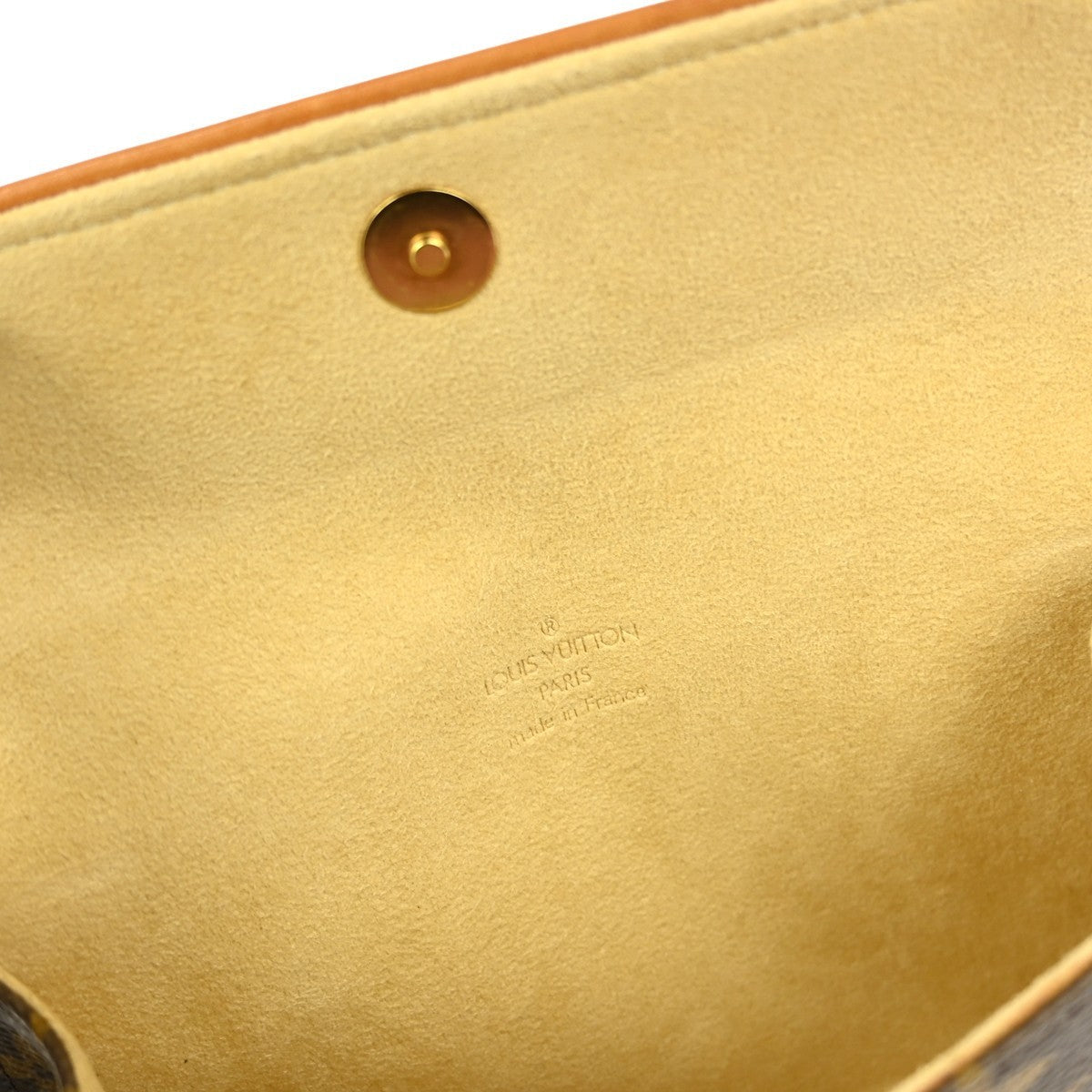 Louis Vuitton Florentine Waist Bag Monogram Canvas Brown Canvas Shoulder Bag Bag (Pre-Owned)