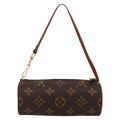 Louis Vuitton Papillon Pochette Monogram Canvas Brown Canvas Clutche & Pouche Bag (Pre-Owned)