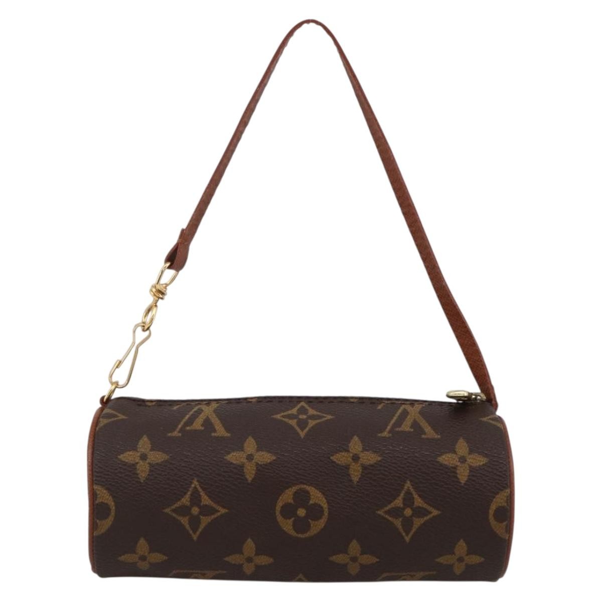 Louis Vuitton Papillon Pochette Monogram Canvas Brown Canvas Clutche & Pouche Bag (Pre-Owned)