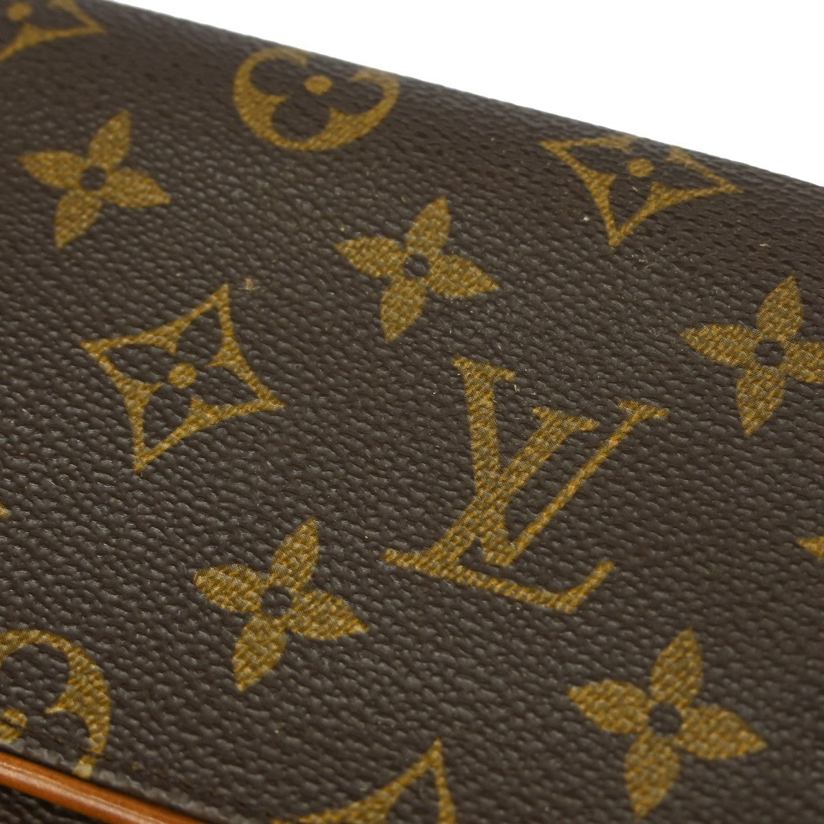 Louis Vuitton Twin Handbag Monogram Canvas Brown Canvas Clutche & Pouche Bag (Pre-Owned)