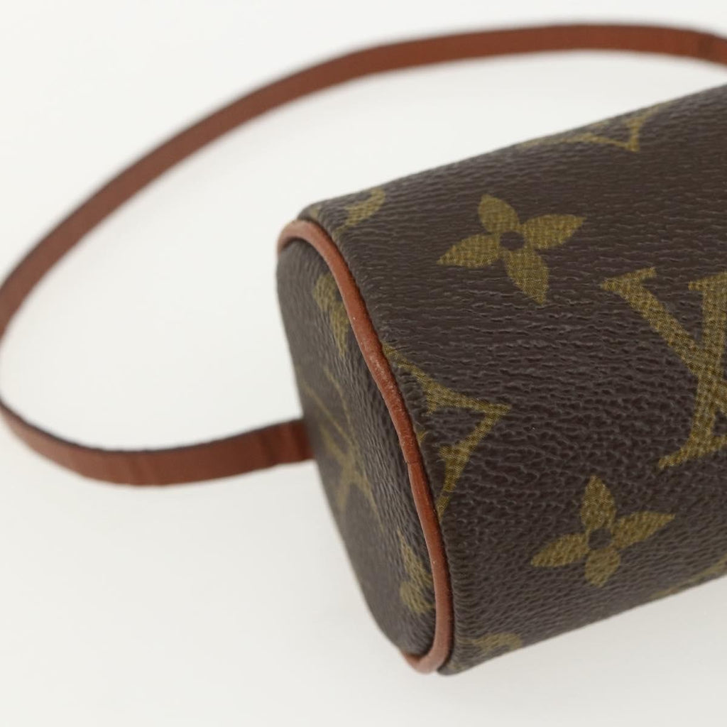 Louis Vuitton Papillon Pochette Monogram Canvas Brown Canvas Clutche & Pouche Bag (Pre-Owned)