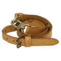 Louis Vuitton Adjustable Shoulder Strap Vachetta Leather Beige Leather Straps Accessory (Pre-Owned)