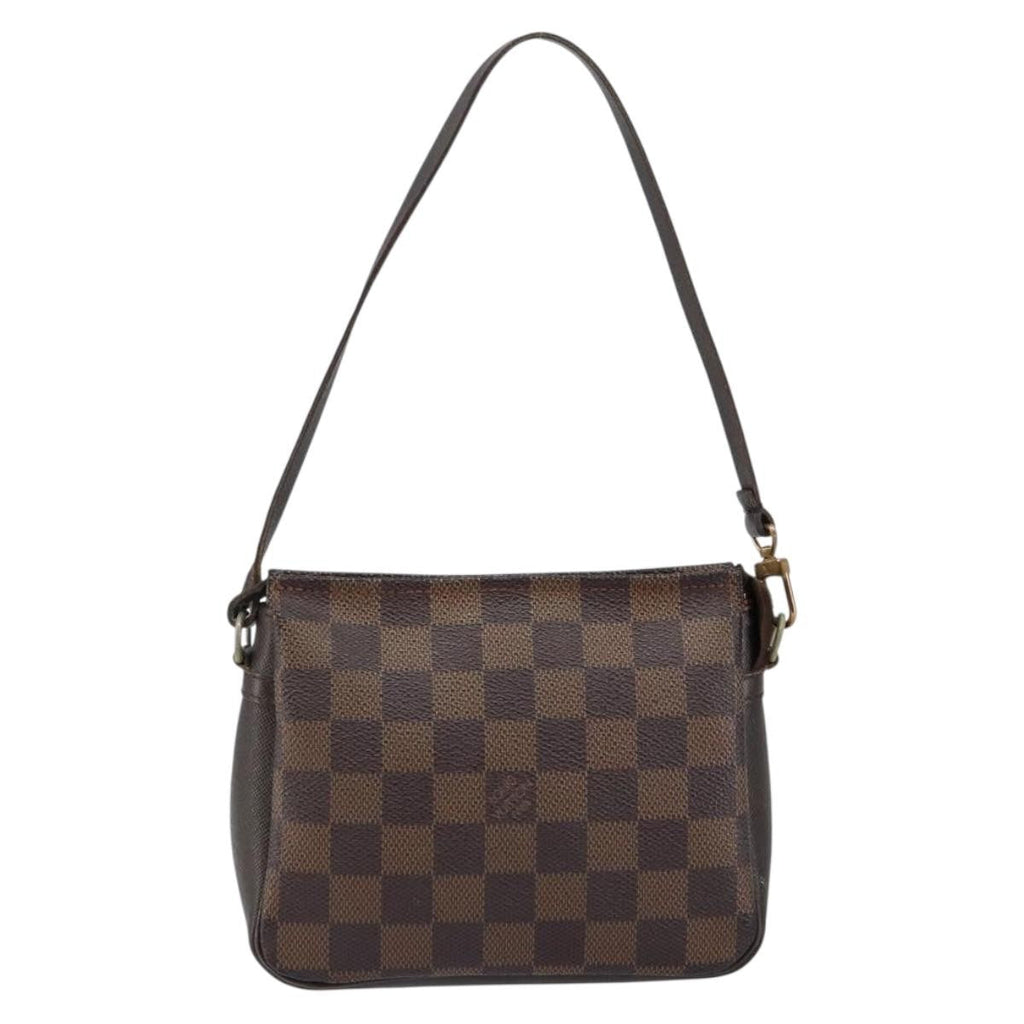 Louis Vuitton Trousse Make Up Bag Damier Canvas Brown Canvas Clutche & Pouche Bag (Pre-Owned)