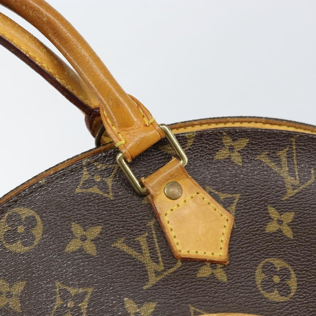 Louis Vuitton Ellipse Bag Monogram Canvas Brown Canvas Handbag (Pre-Owned)