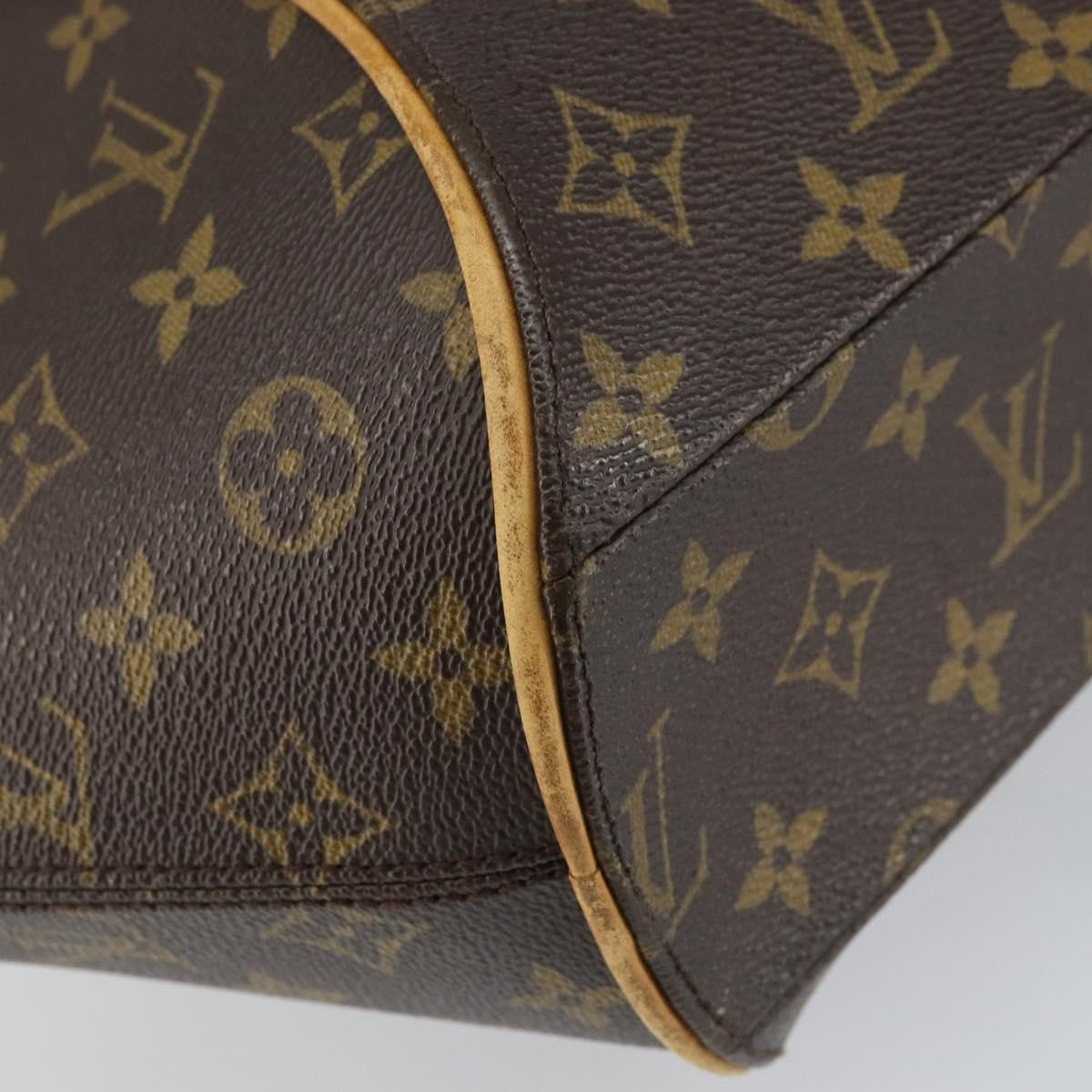 Louis Vuitton Ellipse Bag Monogram Canvas Brown Canvas Handbag (Pre-Owned)