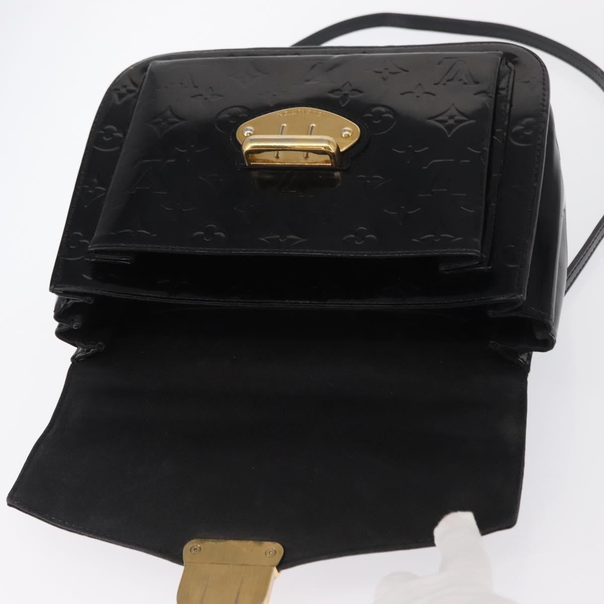 Louis Vuitton Mirada Handbag Monogram Vernis Black Patent_Leather Handbag (Pre-Owned)