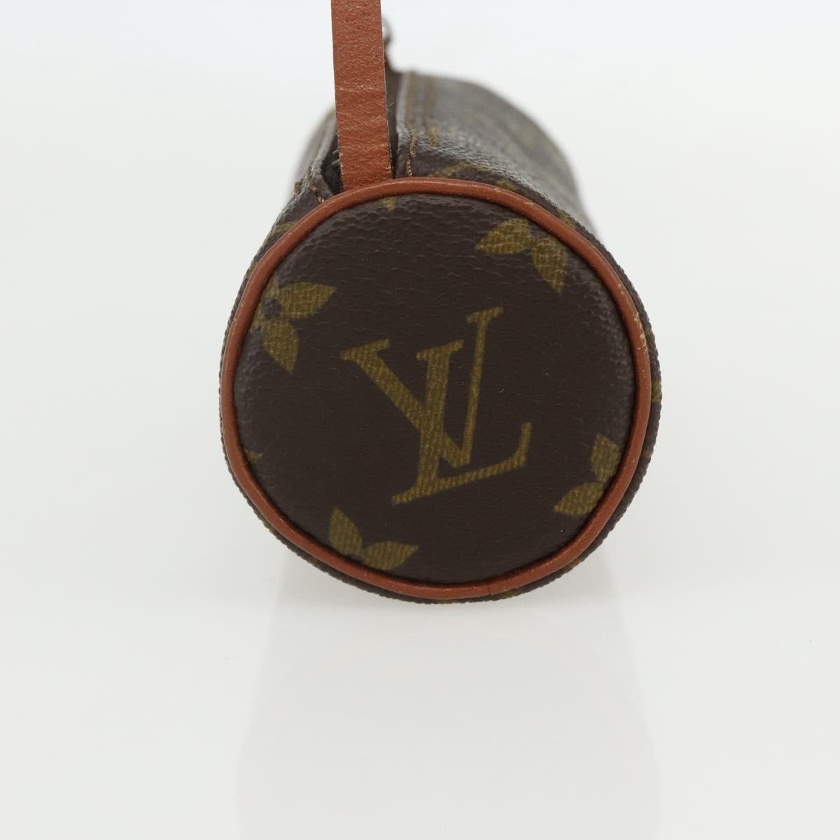 Louis Vuitton Papillon Pochette Monogram Canvas Brown Canvas Clutche & Pouche Bag (Pre-Owned)