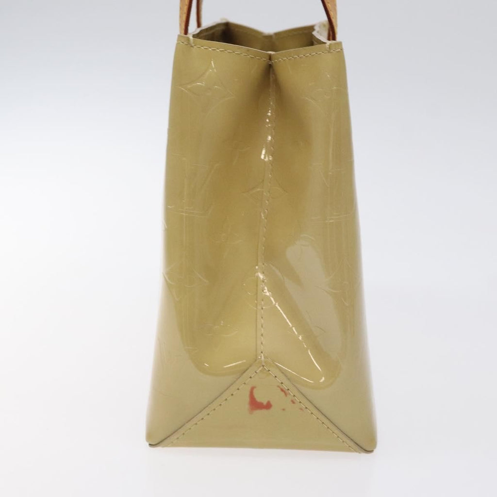 Louis Vuitton Reade Handbag Monogram Vernis Beige Patent_Leather Bag (Pre-Owned)