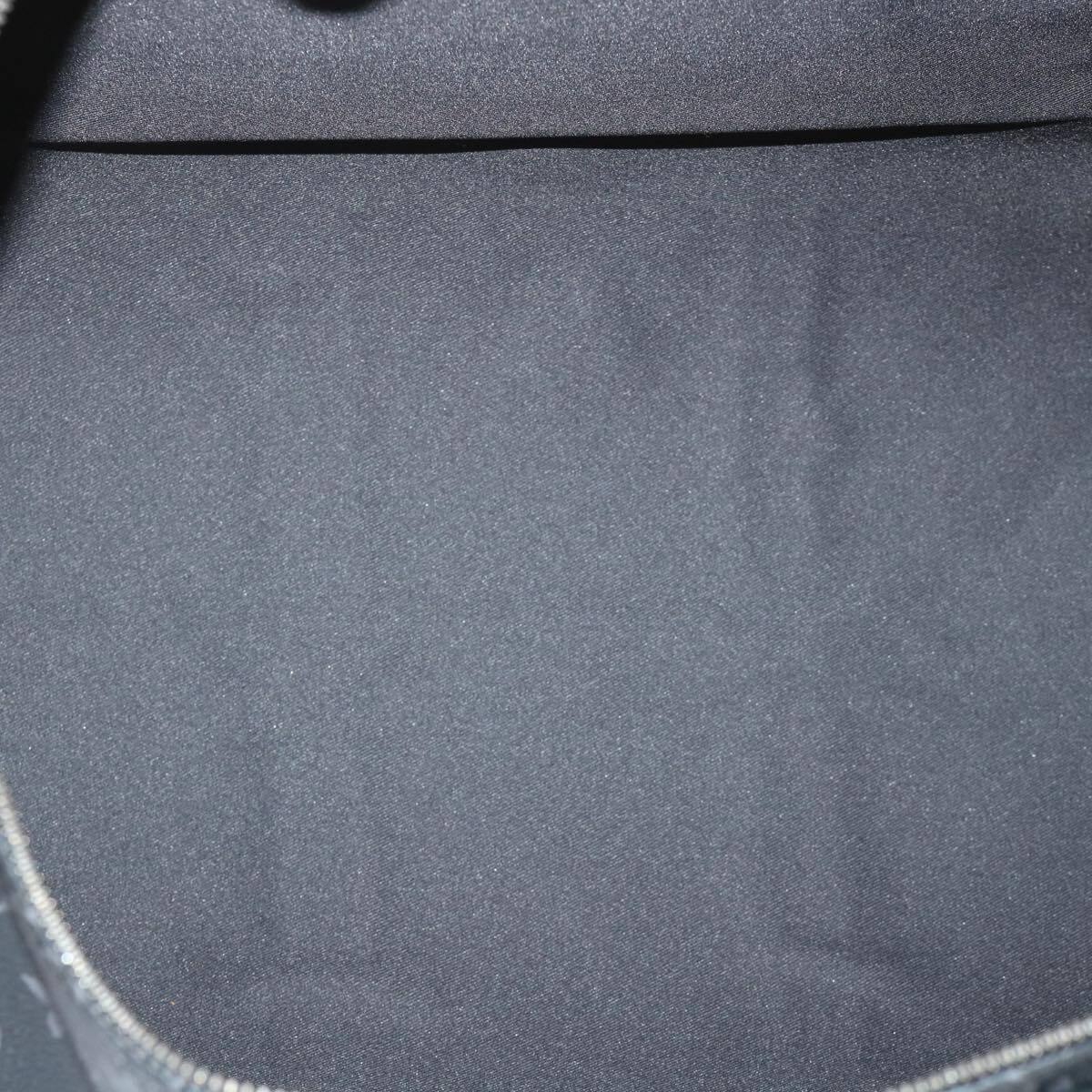 Louis Vuitton Keepall Bandouliere Bag Monogram Eclipse Split Canvas Black Canvas Bag (Pre-Owned)