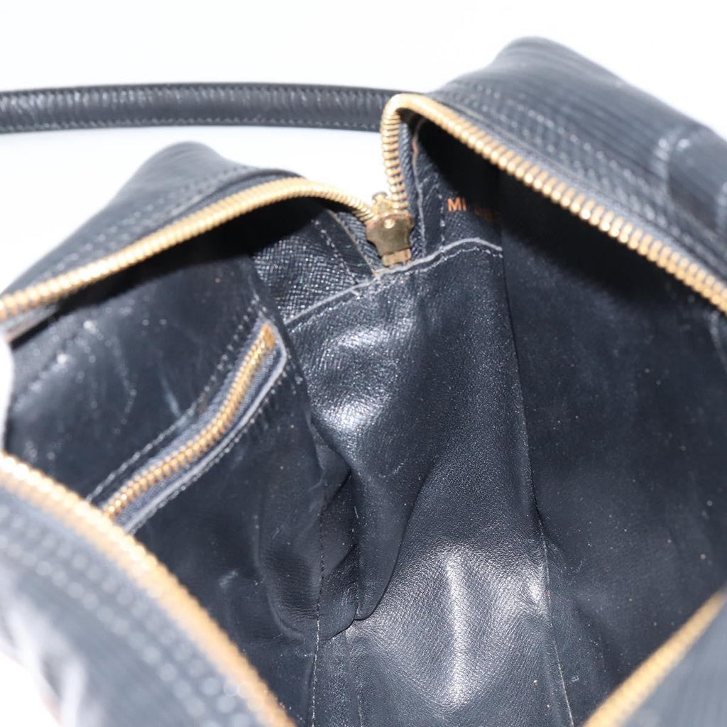 Louis Vuitton Trocadero Handbag Epi Leather Black Leather Shoulder Bag Bag (Pre-Owned)