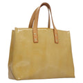Louis Vuitton Reade Handbag Monogram Vernis Beige Patent_Leather Handbag (Pre-Owned)