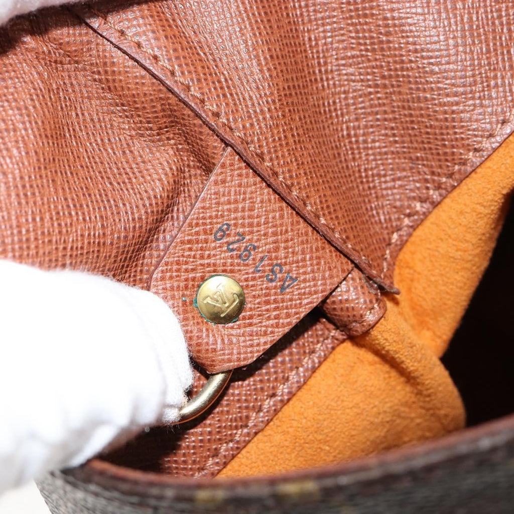 Louis Vuitton Musette Handbag Monogram Canvas Brown Canvas Shoulder Bag Bag (Pre-Owned)