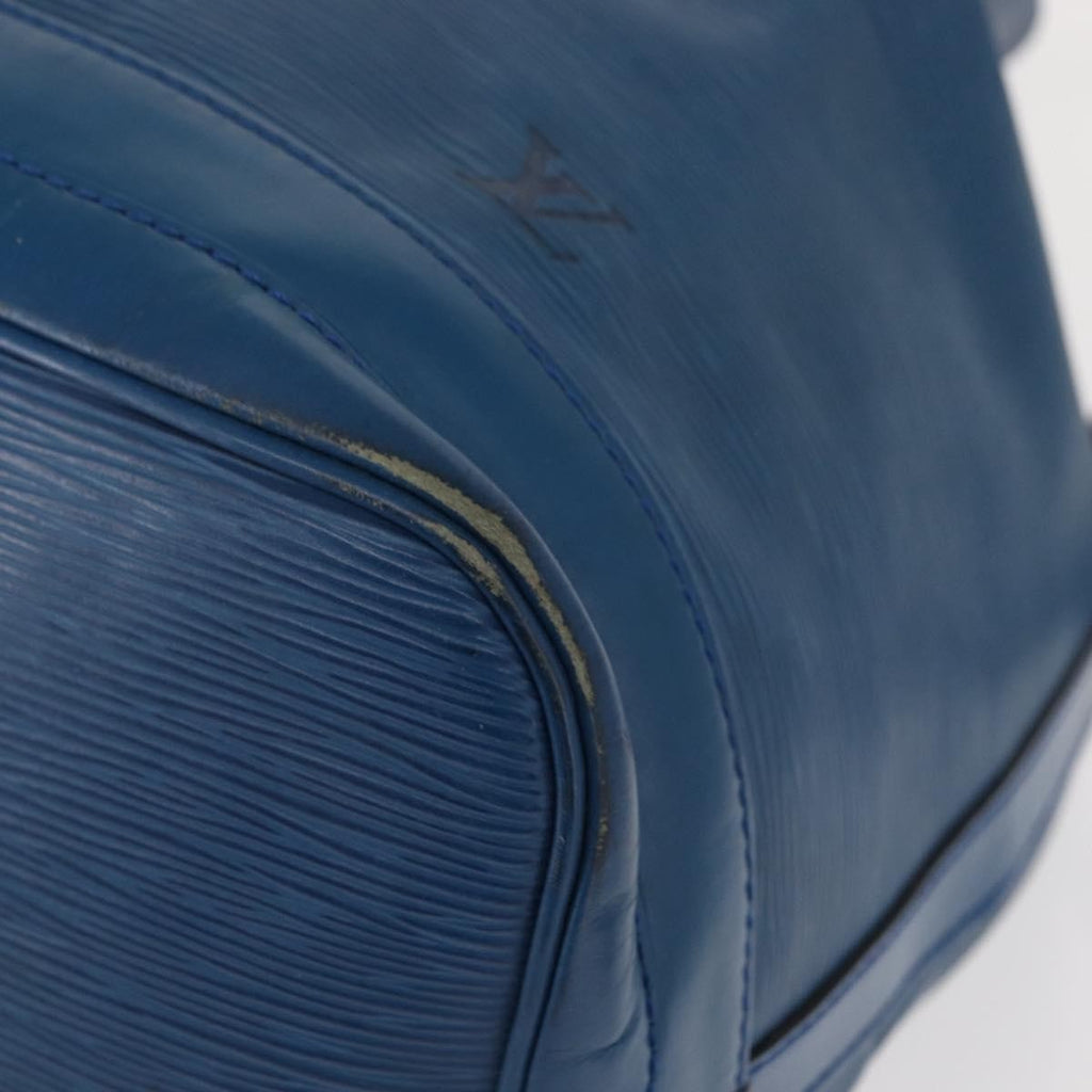 Louis Vuitton Noe Handbag Epi Leather Blue Leather Shoulder Bag Bag (Pre-Owned)