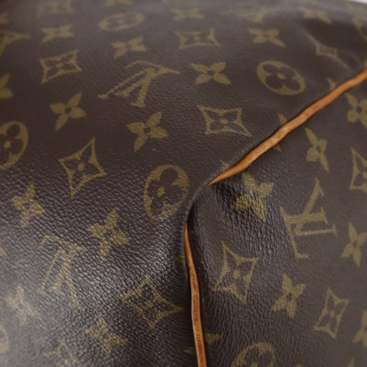 Louis Vuitton Keepall Bag Monogram Canvas Brown Canvas Travel Bag Bag (Pre-Owned)