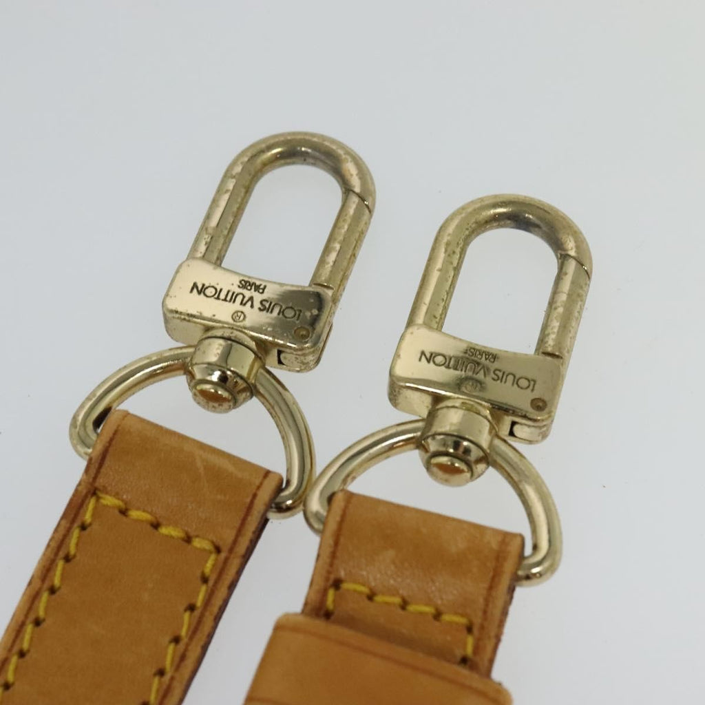 Louis Vuitton Adjustable Shoulder Strap Vachetta Leather Beige Leather Straps Accessory (Pre-Owned)