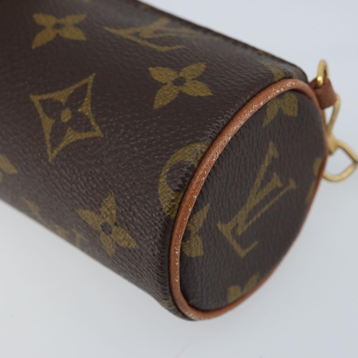 Louis Vuitton Papillon Pochette Monogram Canvas Brown Canvas Clutche & Pouche Bag (Pre-Owned)